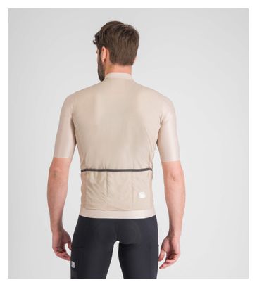 Sportful Supergiara Beige Korte Mouw Trui