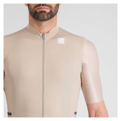 Sportful Supergiara Beige Korte Mouw Trui