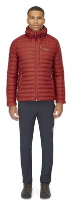 Doudoune RAB Microlight Alpine Rouge