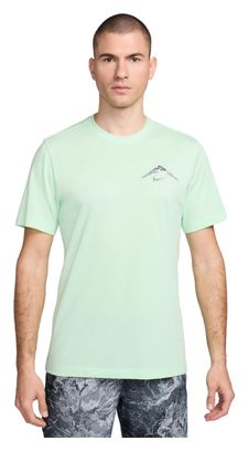 T-shirt manches courtes Nike Dri-Fit Trail Vert Homme