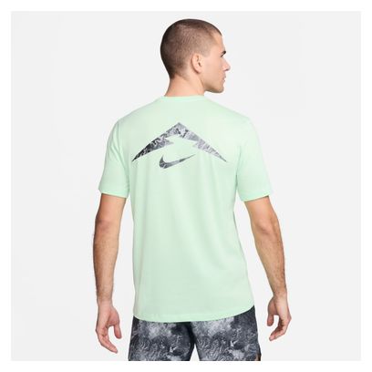 Nike Dri-Fit Trail T-Shirt Kurzarm Grün Herren