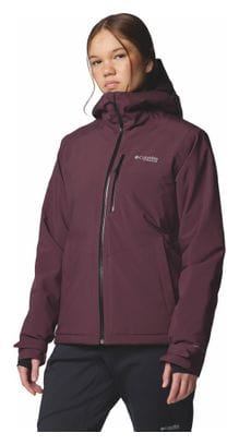 Chaqueta impermeable Columbia Explorer's Edge II para mujer Morado