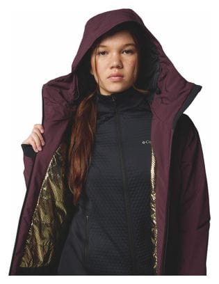 Chaqueta impermeable Columbia Explorer's Edge II para mujer Morado