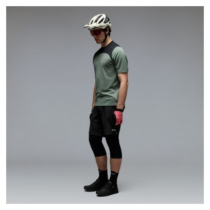 Maglietta a maniche corte Oakley Free Ride verde da uomo