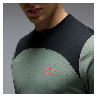 Maglietta a maniche corte Oakley Free Ride verde da uomo