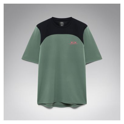 Maglietta a maniche corte Oakley Free Ride verde da uomo