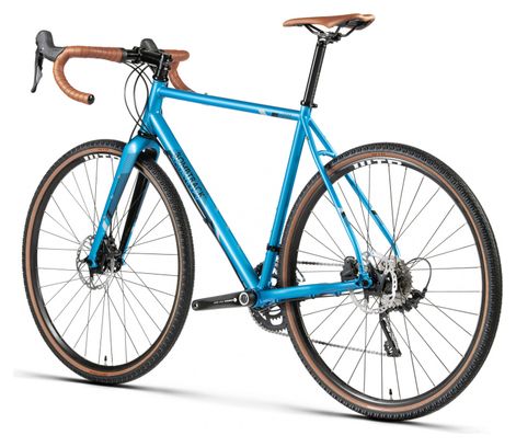 Bicicleta Gravel Bombtrack Hook Shimano GRX 10S 700 mm Azul metalizado