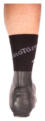Couvre-Chaussures Velotoze VTT Latex Super Strong Noir