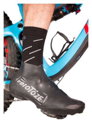 Couvre-Chaussures Velotoze VTT Latex Super Strong Noir