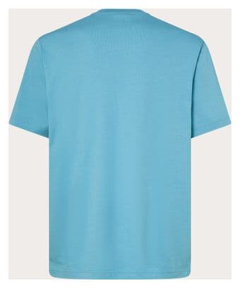 Oakley Heren Relax V-Hals Blauw Korte Mouw T-Shirt