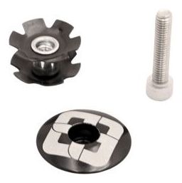 Pride Racing Icon Steering Cap Black