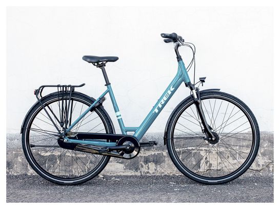 Vélo de Ville Trek District 1 Equiped Lowstep Shimano Nexus 7V Teal 2023