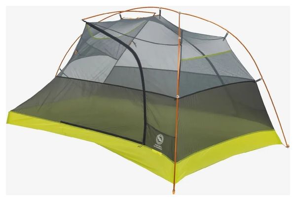 Tienda de campaña para 2 personas Big Agnès Tiger Wall UL2 Bikepack Gris/Verde