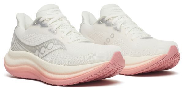 Scarpe da corsa Saucony Triumph 23 Bianco/Rosa Donna