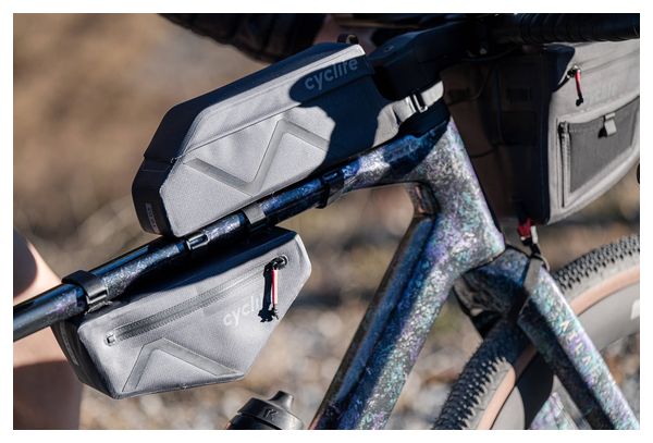Borsa da telaio Cyclite piccola / 02 | 1,4 L | Nera