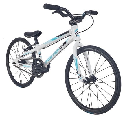 BMX Race Position One Race Micro 18'' Blanc/Bleu/Noir