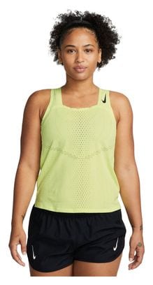 Camiseta de Tirantes Nike Dri-Fit ADV AeroSwift Amarilla Mujer