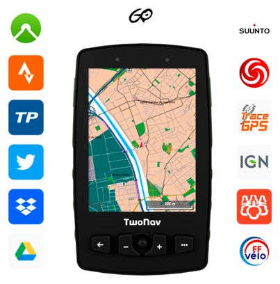 GPS Aventura 2 Plus Vert TwoNav