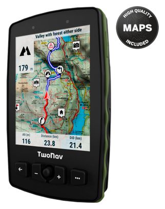 GPS Aventura 2 Plus Vert TwoNav