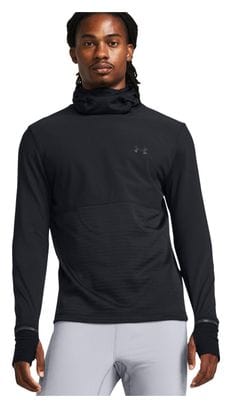 Haut à Capuche Thermique Under Armour Qualifier Cold Noir