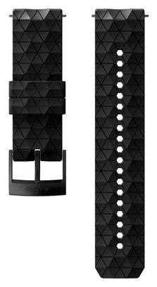 Suunto Explore 1 Silicone Wristband 24 mm All Black (Triangle)