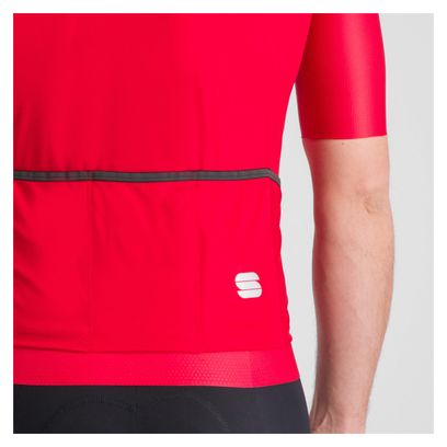 Maillot Manches Courtes Sportful Supergiara Rouge