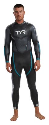 Tyr Hurricane Cat 3 Zilver/Blauw/Roze Heren Neopreen Wetsuit