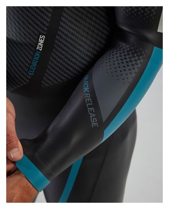 Tyr Hurricane Cat 3 Zilver/Blauw/Roze Heren Neopreen Wetsuit
