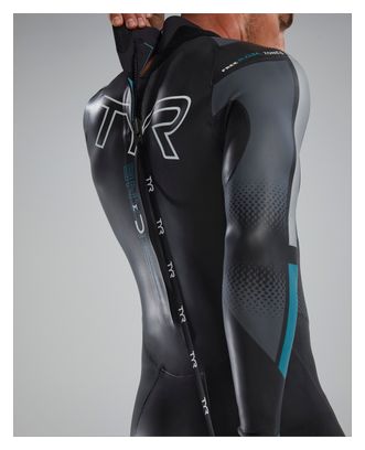 Tyr Hurricane Cat 3 Zilver/Blauw/Roze Heren Neopreen Wetsuit