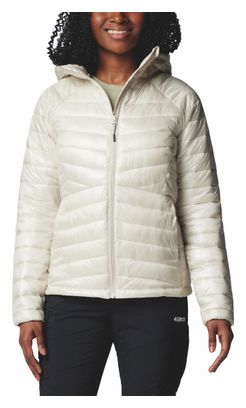 Columbia Labyrinth Loop II Hooded Beige Women's Down Jacket