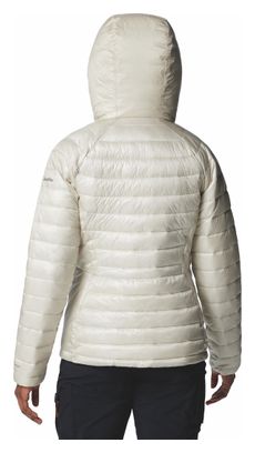 Columbia Labyrinth Loop II Hooded Beige Women's Down Jacket