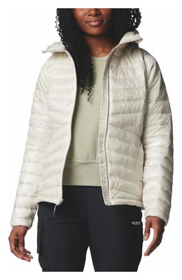 Columbia Labyrinth Loop II Hooded Beige Women's Down Jacket