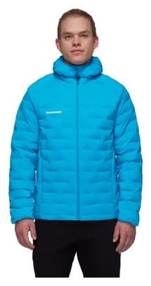 Heren Mammut Sender In capuchonjas Blauw