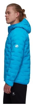 Heren Mammut Sender In capuchonjas Blauw