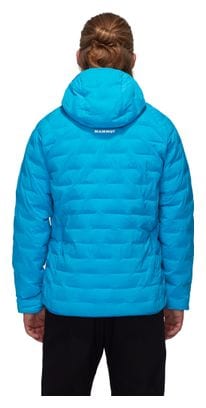 Heren Mammut Sender In capuchonjas Blauw