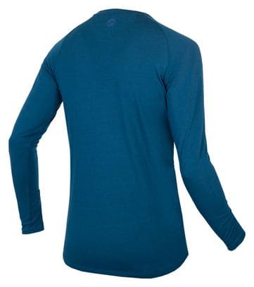 Langarm Trikot Endura BaaBaa Blend Blau Myrille