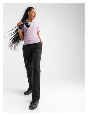 T-shirt randonnée manches courtes femme Stave Violet