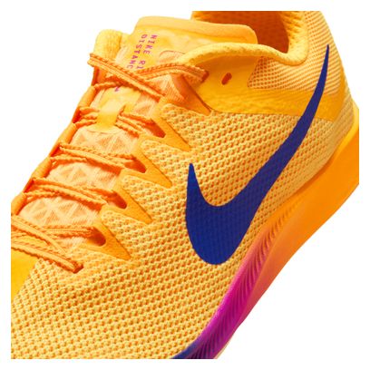 Zapatillas de atletismo Nike Zoom Rival Distance amarillas/moradas unisex