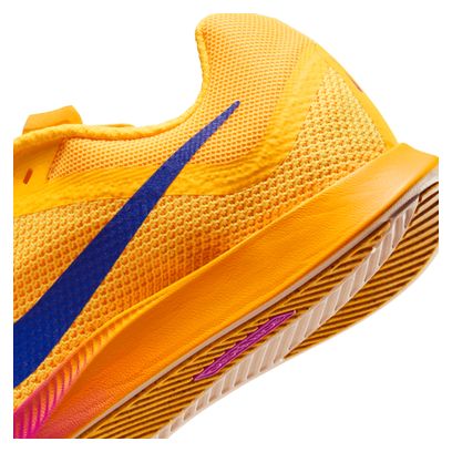 Zapatillas de atletismo Nike Zoom Rival Distance amarillas/moradas unisex