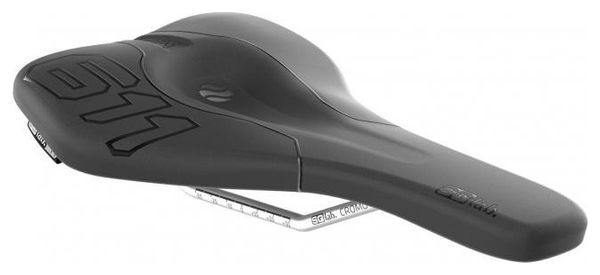 SQlab 611 Ergowave CrMo Saddle Black 130