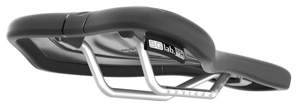 SQlab 611 Ergowave CrMo Saddle Black 130