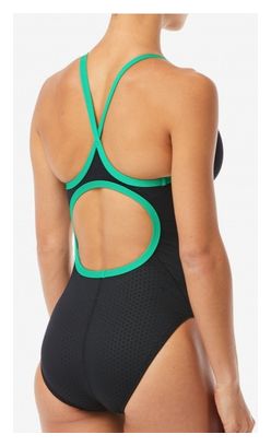 TYR Women’s Hexa Diamondfit Swimsuit Black/Green