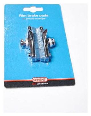 ELVEDES Jeu De Patins De Frein Sur Jante 55 Mm Avec Cartouche En Aluminium