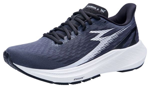 Chaussures de running 361-Kairos 2 Black/White