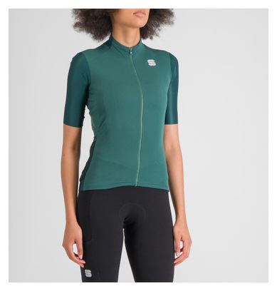 Sportful Supergiara Women's Short Sleeve Jersey Green