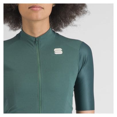 Sportful Supergiara Women's Short Sleeve Jersey Green