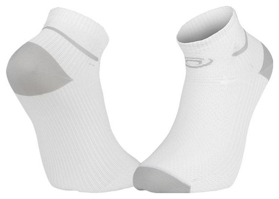 Bv Sport Light Short Socks White/Grey