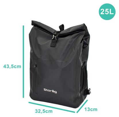 Sacoche Vélo waterproof 25L  3-en-1