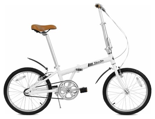 FabricBike Folding - Vélo pliant 20  Space White (garde-boue)