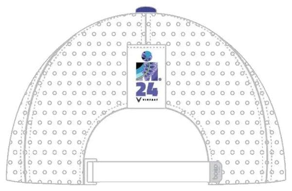 Campeonato del Mundo Ironman Niza 2024 Gorra Trucker de running morada